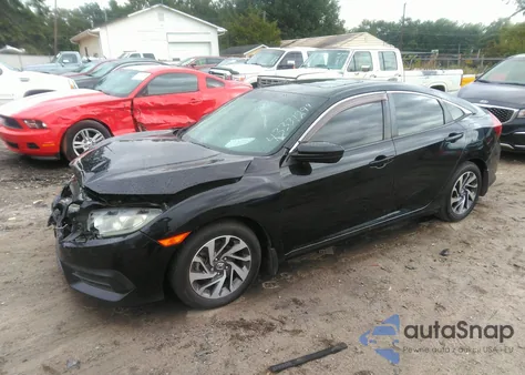 2017 Honda Civic Ex from USA, damaged, VIN 19XFC2F78HE053162